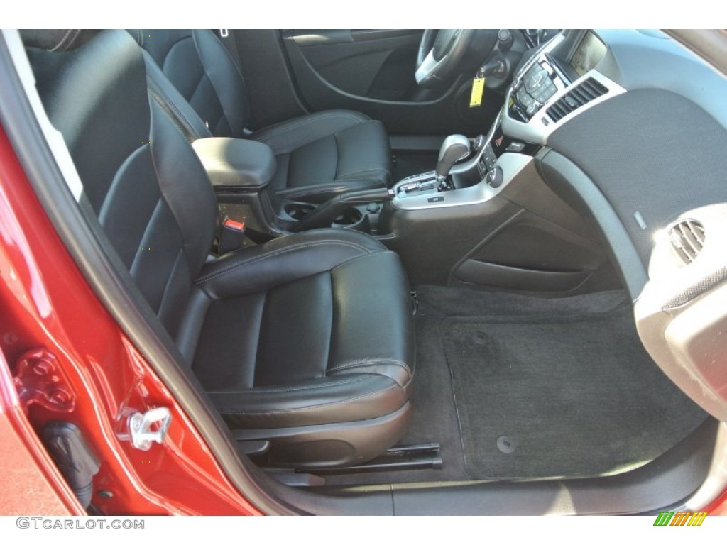 2014 Cruze Diesel - Crystal Red Tintcoat / Jet Black photo #20