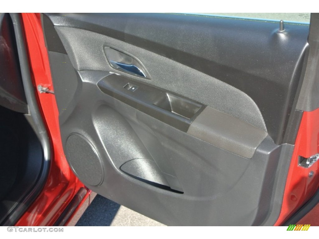 2014 Cruze Diesel - Crystal Red Tintcoat / Jet Black photo #22