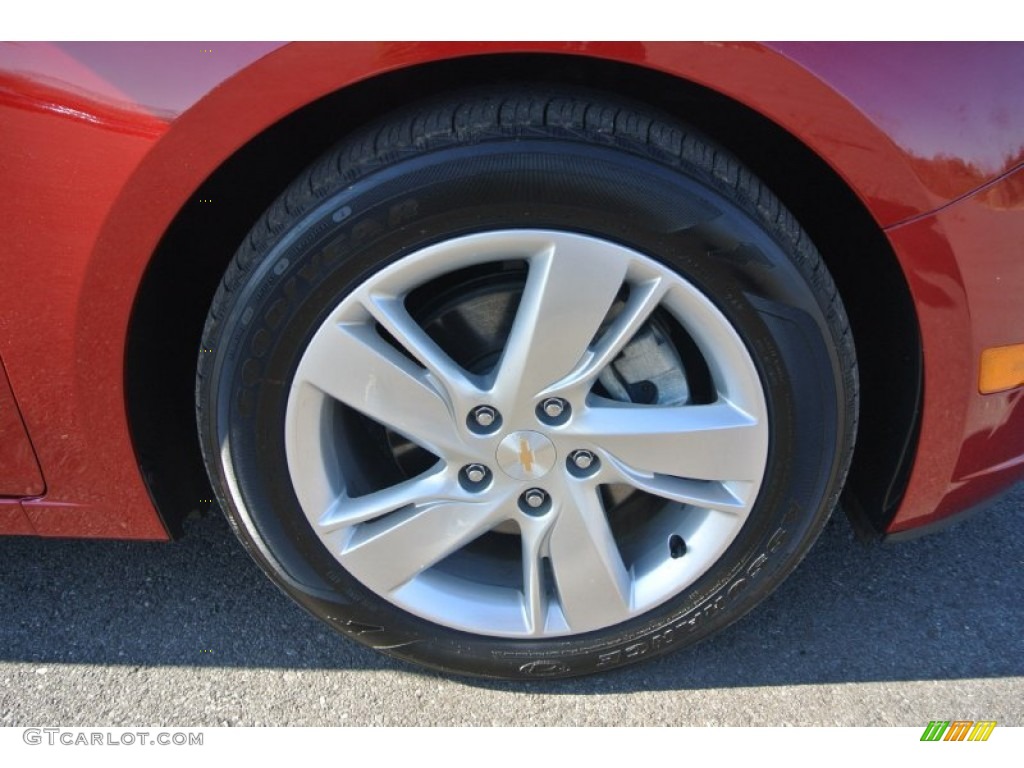 2014 Cruze Diesel - Crystal Red Tintcoat / Jet Black photo #23