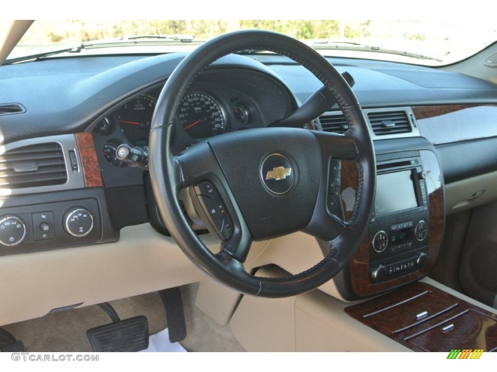2007 Suburban 1500 LTZ 4x4 - Gold Mist Metallic / Light Cashmere/Ebony photo #30