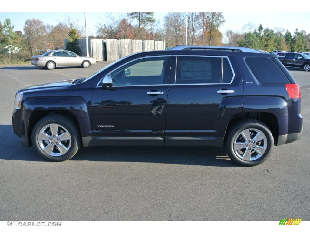 Dark Sapphire Blue Metallic 2015 GMC Terrain SLT Exterior Photo #99308827
