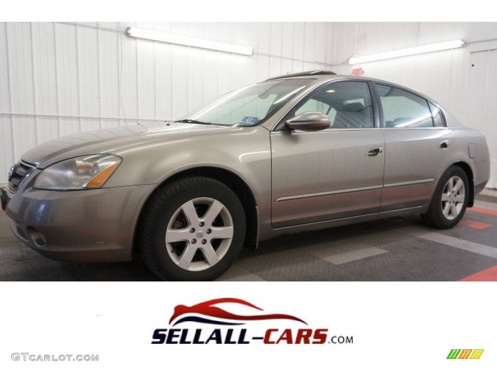 2002 Altima 2.5 S - Velvet Beige / Charcoal Black photo #1