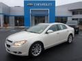 White Diamond Tricoat 2011 Chevrolet Malibu LTZ