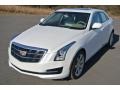 2015 Crystal White Tricoat Cadillac ATS 2.5 Luxury Sedan  photo #2