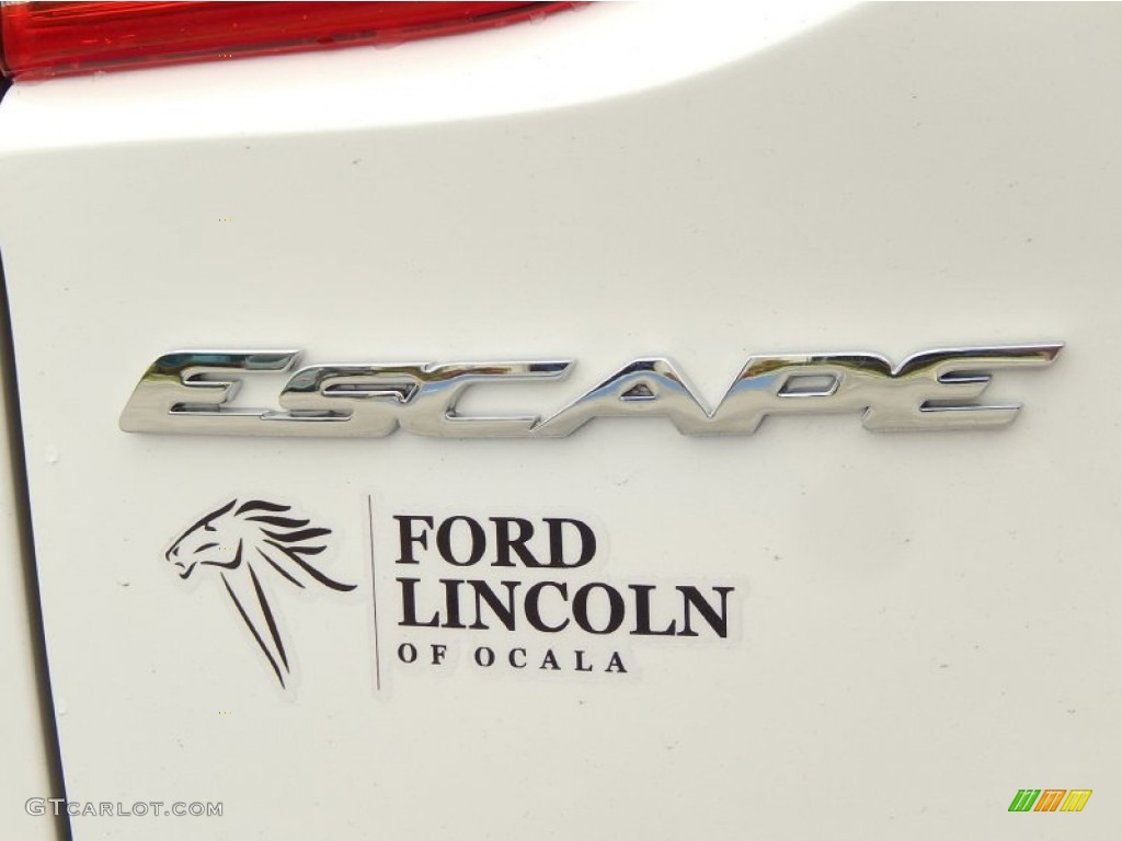 2014 Escape SE 2.0L EcoBoost - White Platinum / Medium Light Stone photo #4