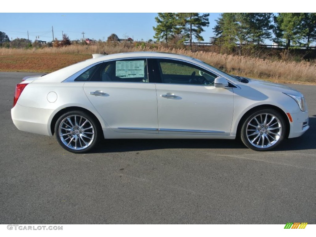 White Diamond Tricoat 2015 Cadillac XTS Platinum Sedan Exterior Photo #99313585