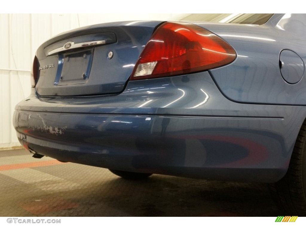 2002 Taurus SEL - Blue Metallic / Medium Graphite photo #55