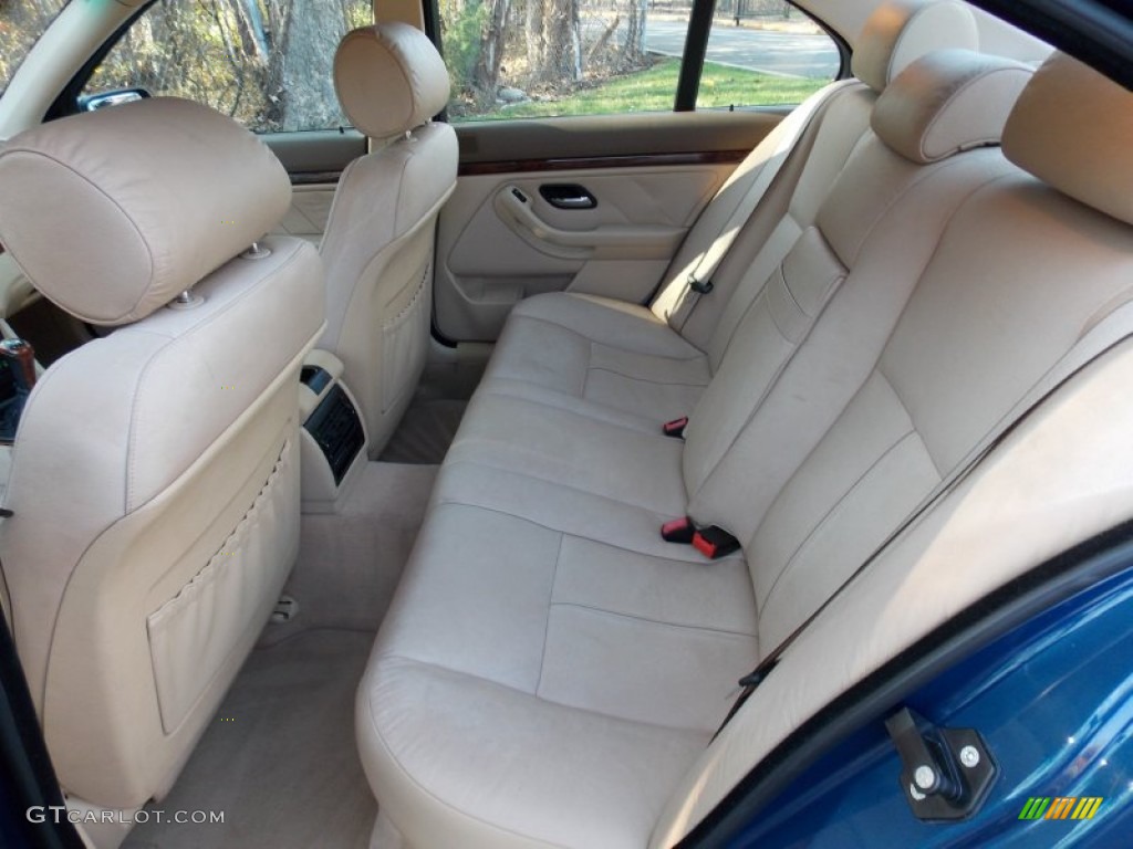2002 BMW 5 Series 530i Sedan Rear Seat Photo #99314143