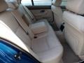 2002 BMW 5 Series Sand Interior Rear Seat Photo