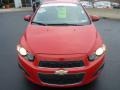 2012 Victory Red Chevrolet Sonic LS Sedan  photo #8