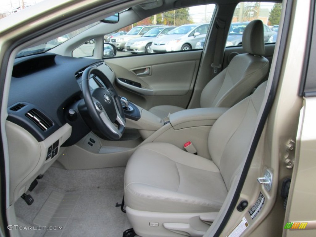 Bisque Interior 2010 Toyota Prius Hybrid V Photo #99315413