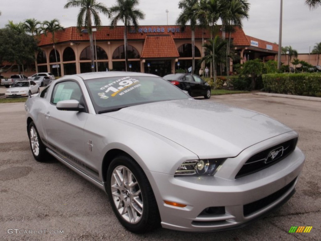 Ingot Silver Ford Mustang