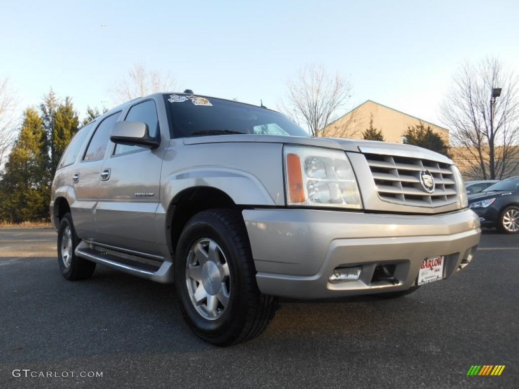 2004 Escalade AWD - Quicksilver / Pewter Gray photo #1
