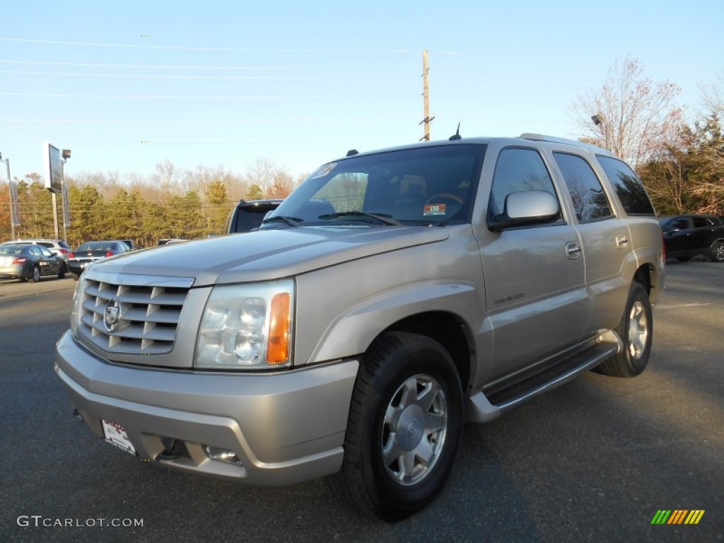 2004 Escalade AWD - Quicksilver / Pewter Gray photo #3