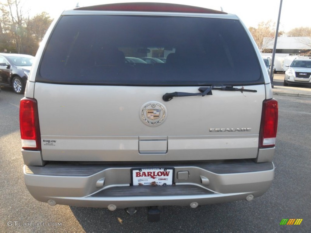 2004 Escalade AWD - Quicksilver / Pewter Gray photo #5