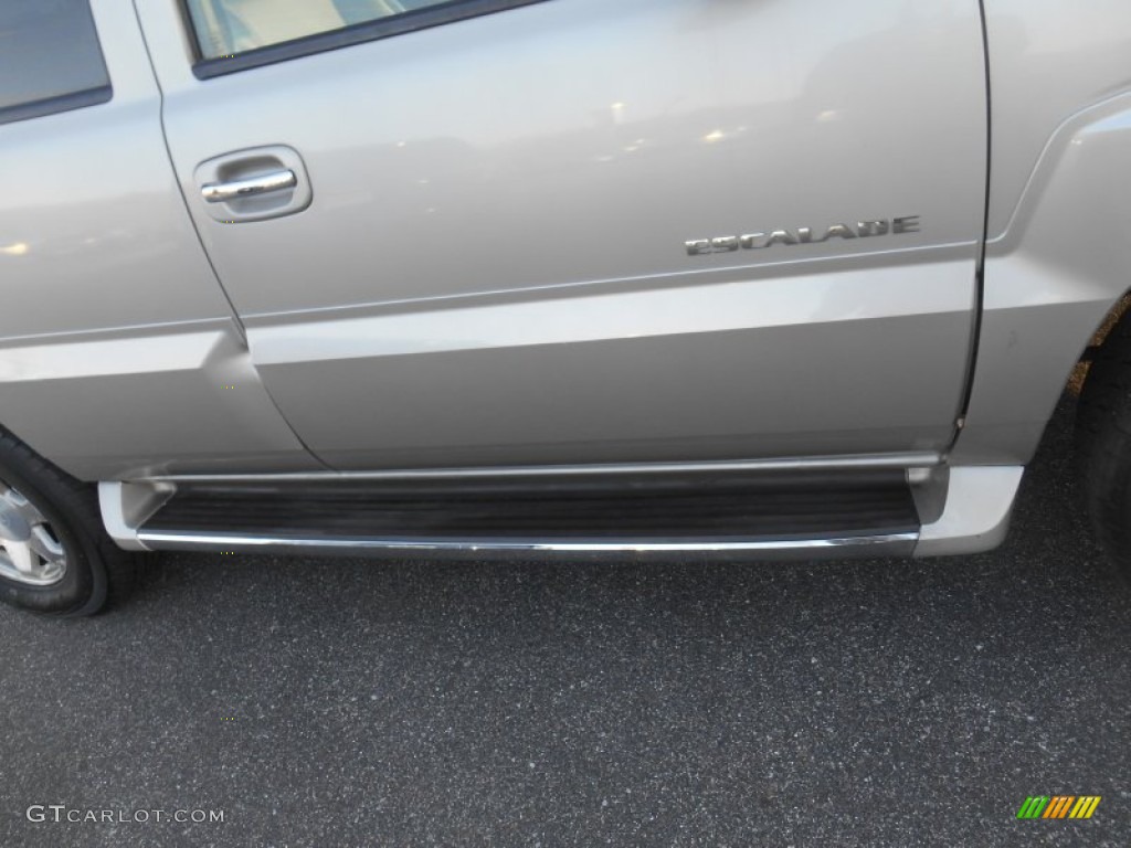 2004 Escalade AWD - Quicksilver / Pewter Gray photo #8