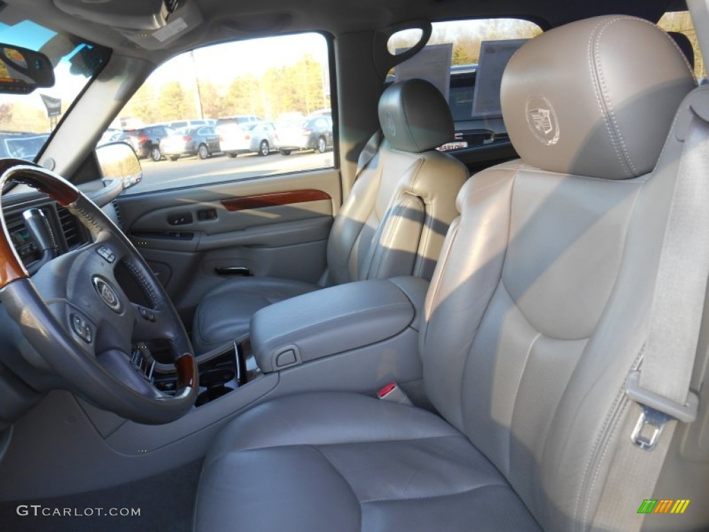 2004 Escalade AWD - Quicksilver / Pewter Gray photo #14