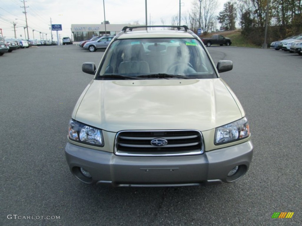 2003 Forester 2.5 XS - Sierra Gold Metallic / Beige photo #3