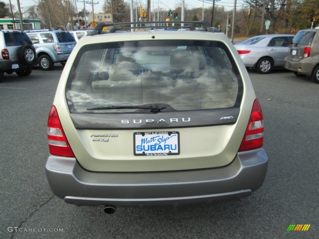 2003 Forester 2.5 XS - Sierra Gold Metallic / Beige photo #7