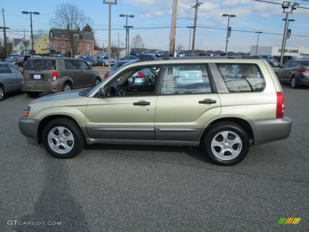 2003 Forester 2.5 XS - Sierra Gold Metallic / Beige photo #9