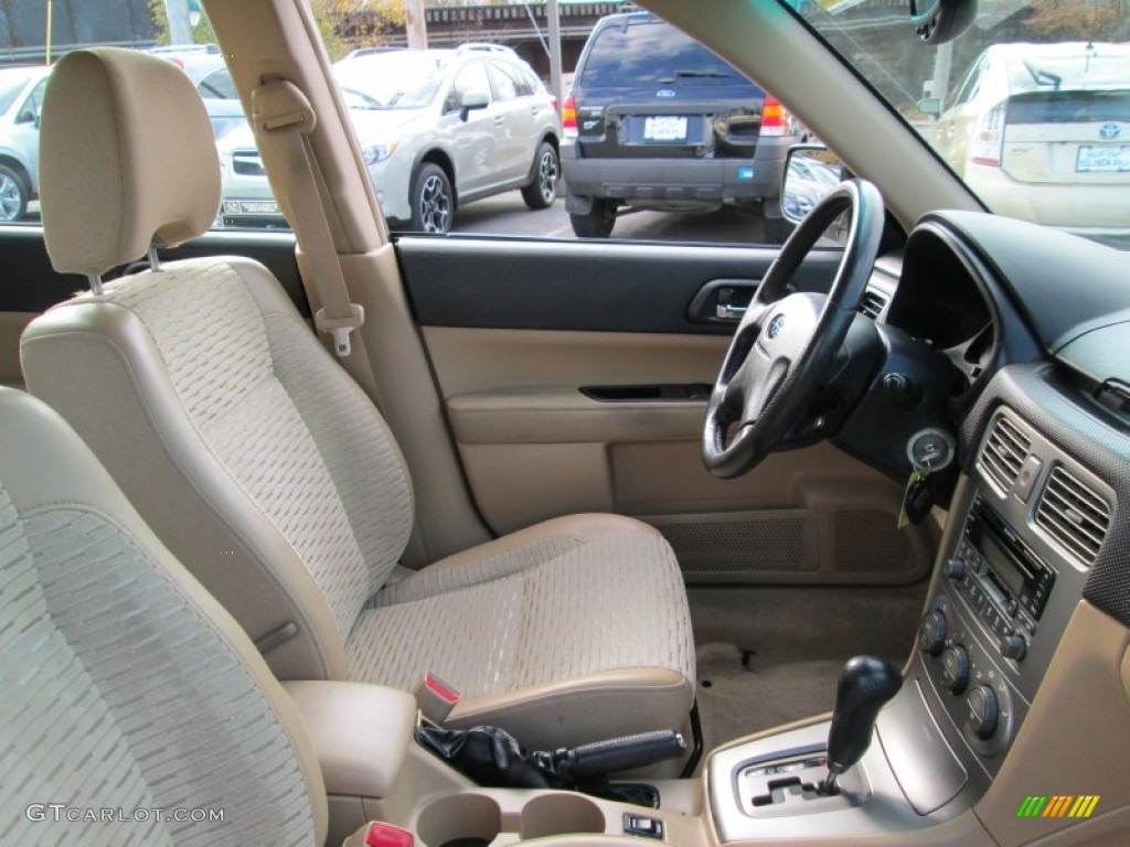 2003 Forester 2.5 XS - Sierra Gold Metallic / Beige photo #15