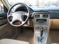 Beige 2003 Subaru Forester 2.5 XS Dashboard