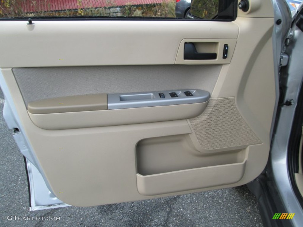 2010 Ford Escape XLT Camel Door Panel Photo #99317797