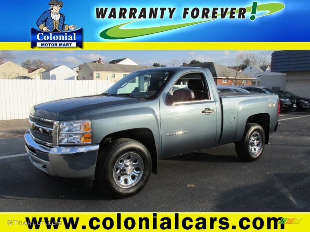 Blue Granite Metallic Chevrolet Silverado 1500