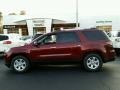 2015 Crimson Red Tincoat GMC Acadia SLE AWD  photo #3