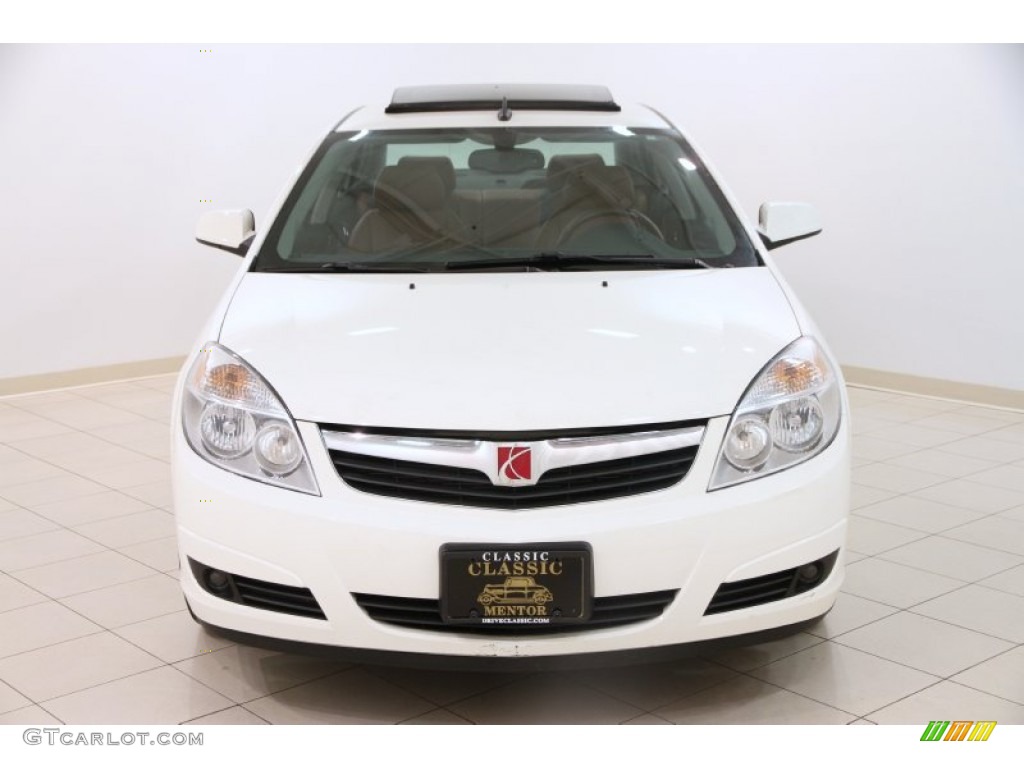 2008 Aura XR - Cream White / Morocco Brown photo #2