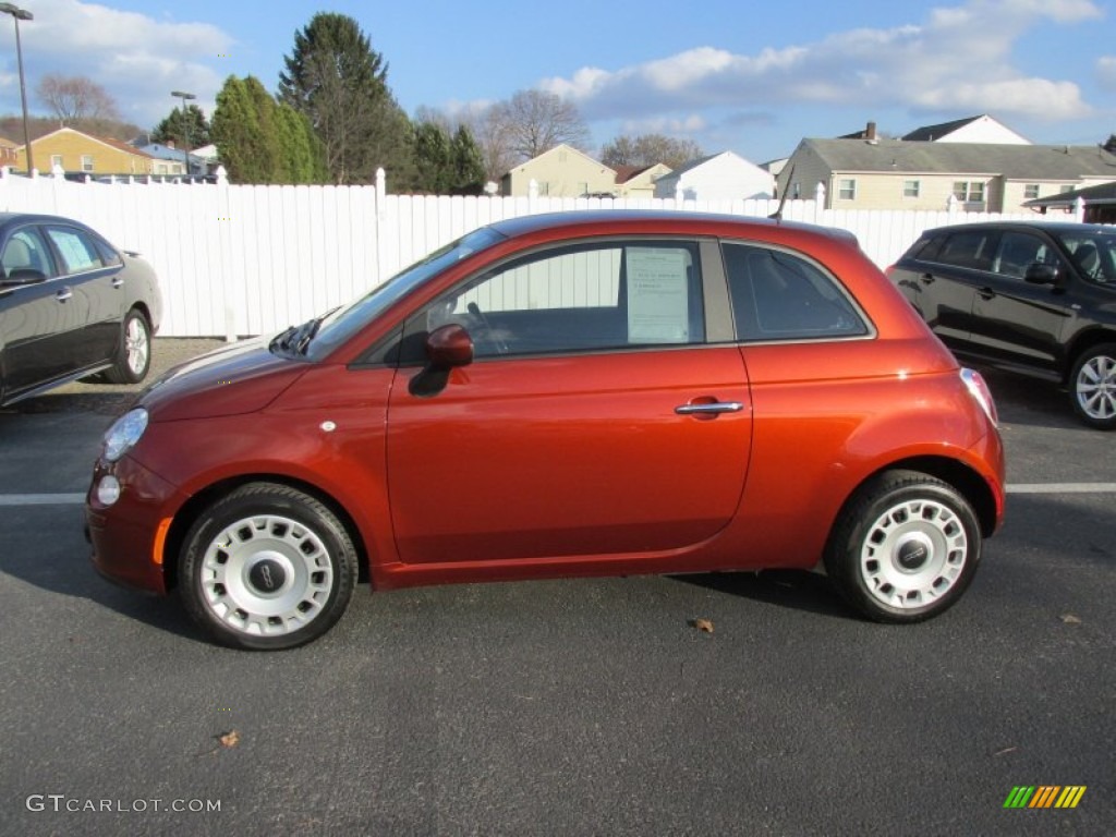 Rame (Copper) 2013 Fiat 500 Pop Exterior Photo #99318814