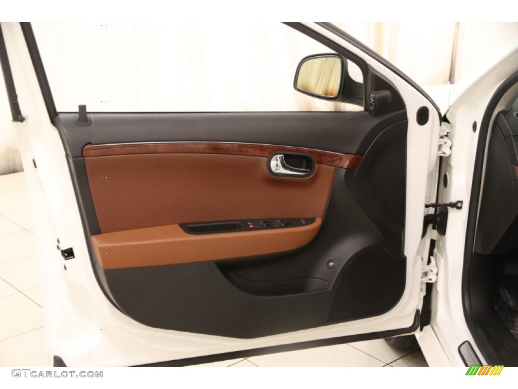 2008 Aura XR - Cream White / Morocco Brown photo #4