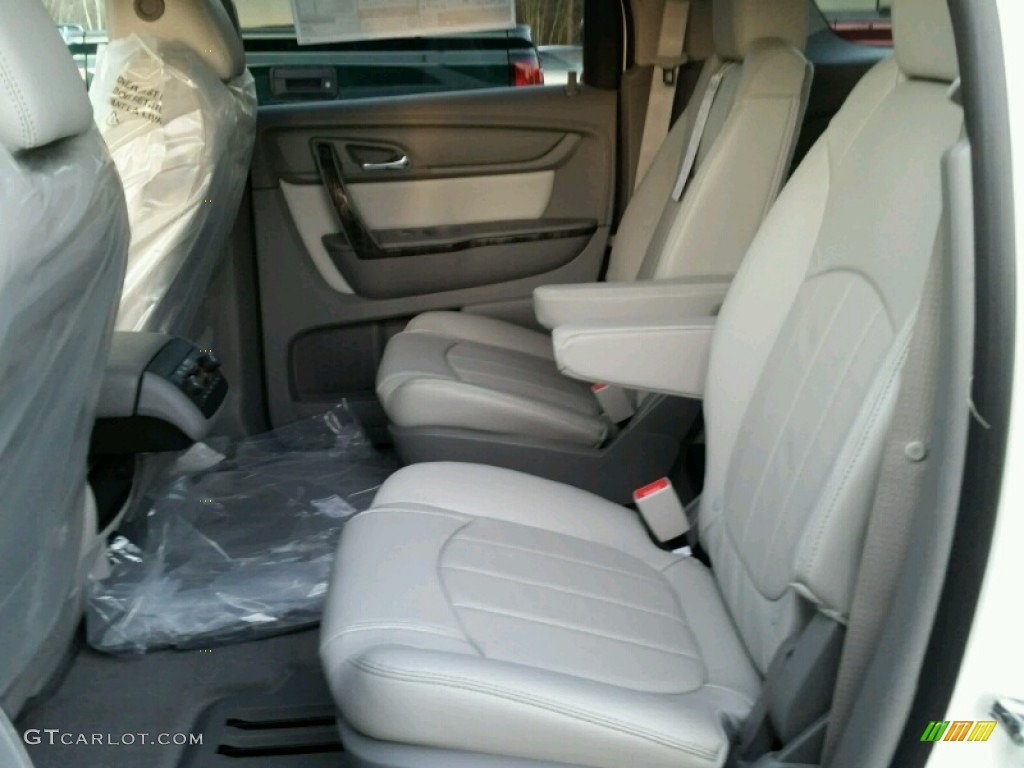 2015 Acadia SLT AWD - Summit White / Ebony photo #6