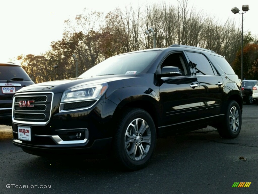 2015 Acadia SLT - Carbon Black Metallic / Ebony photo #1