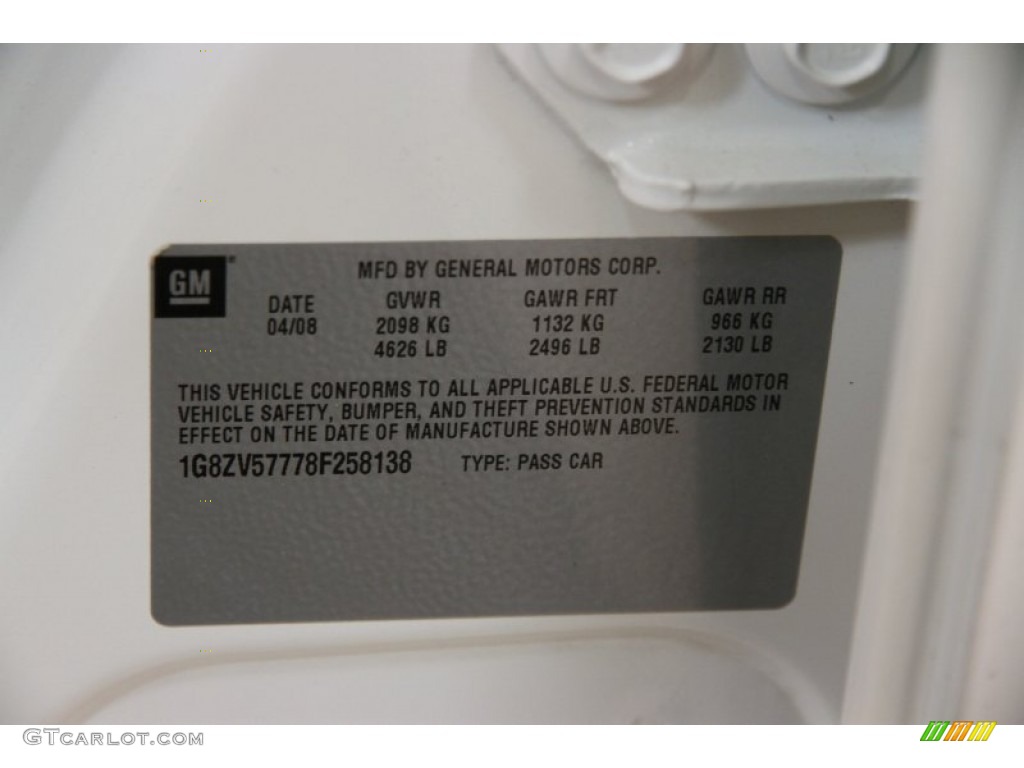 2008 Aura XR - Cream White / Morocco Brown photo #19