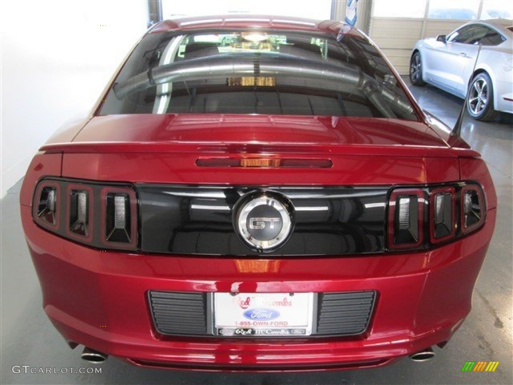 2014 Mustang GT Coupe - Ruby Red / Charcoal Black photo #6