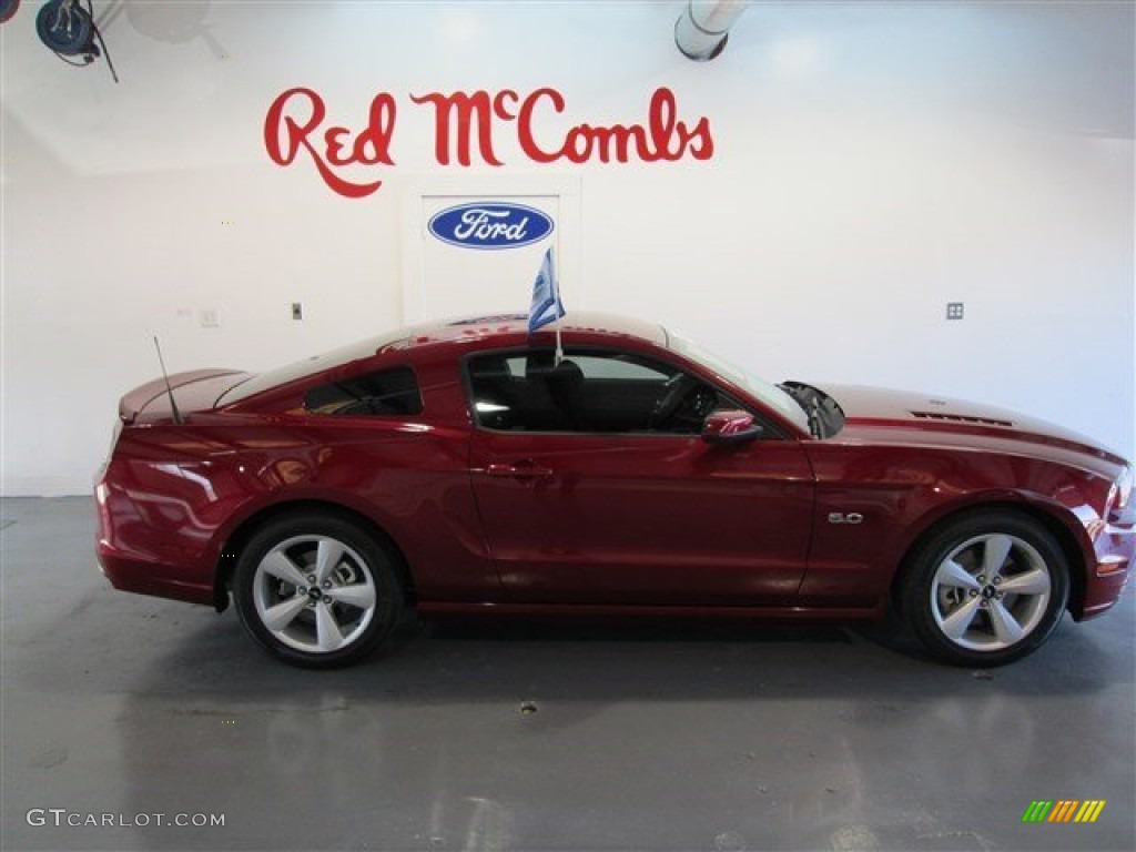 2014 Mustang GT Coupe - Ruby Red / Charcoal Black photo #8