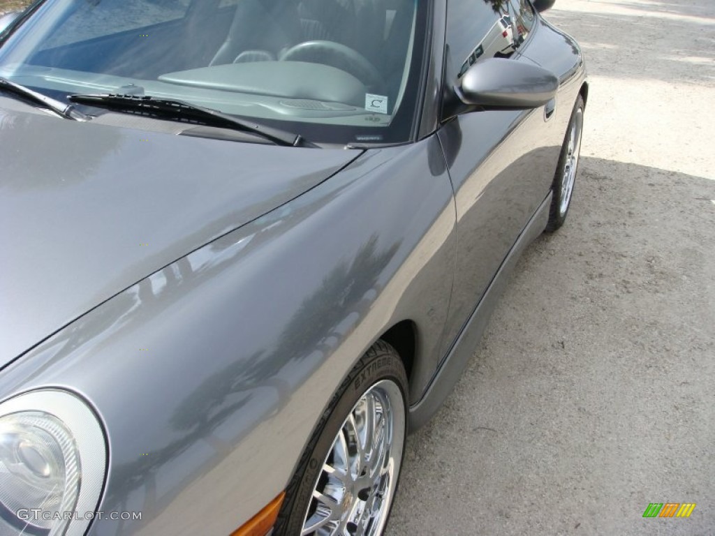 2001 911 Carrera Coupe - Seal Grey Metallic / Graphite Grey photo #10