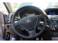 2015 Acura ILX Ebony Interior Steering Wheel Photo