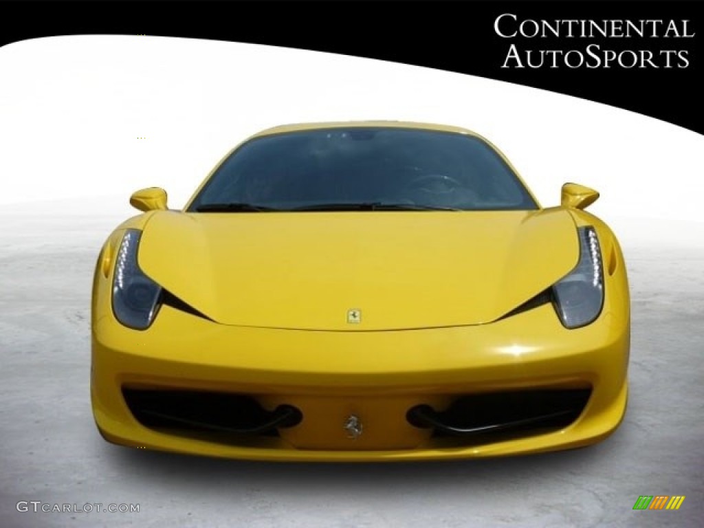 2011 458 Italia - Giallo Modena (Yellow) / Nero (Black) photo #8
