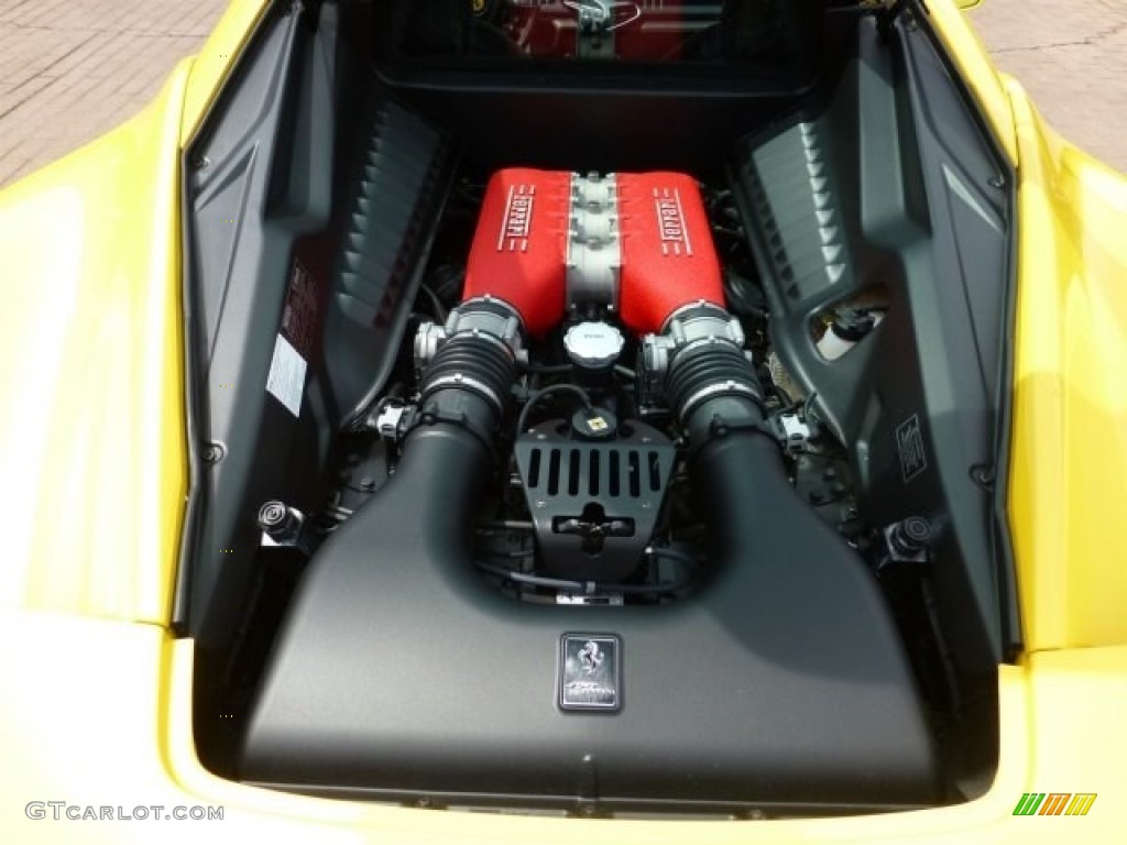 2011 458 Italia - Giallo Modena (Yellow) / Nero (Black) photo #9