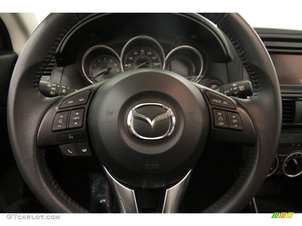 2014 CX-5 Touring - Crystal White Pearl Mica / Sand photo #6