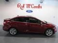 Ruby Red - Focus Titanium Sedan Photo No. 8