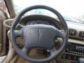 2002 Pontiac Sunfire Taupe Interior Steering Wheel Photo