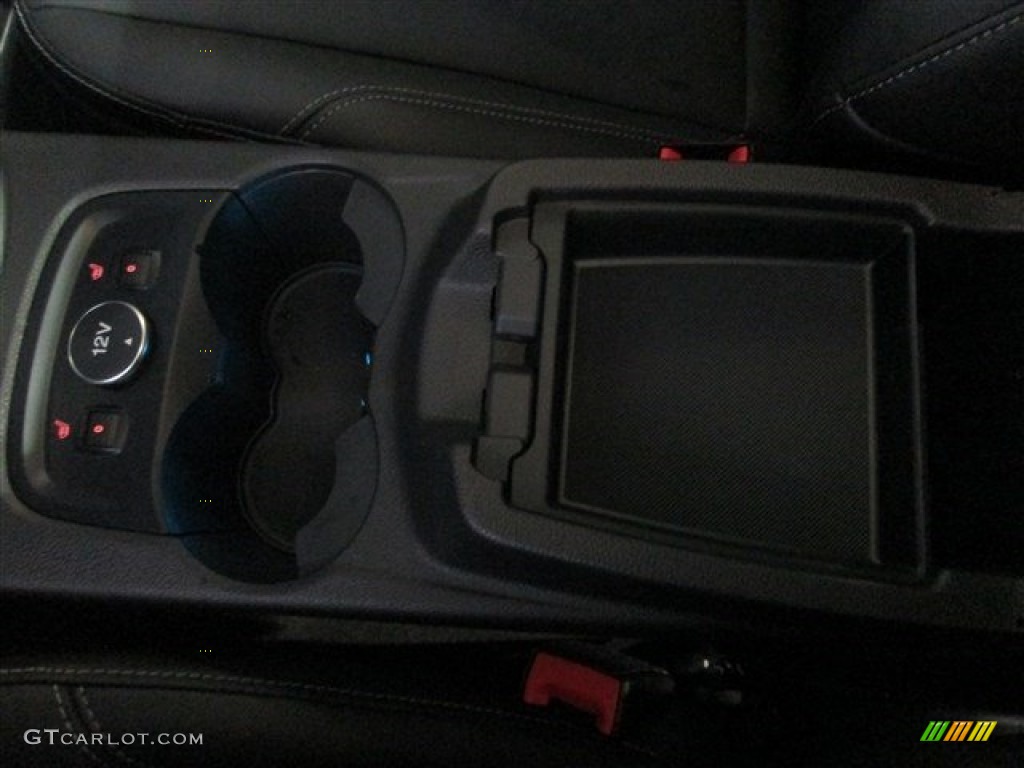 2014 Focus Titanium Sedan - Ruby Red / Charcoal Black photo #23