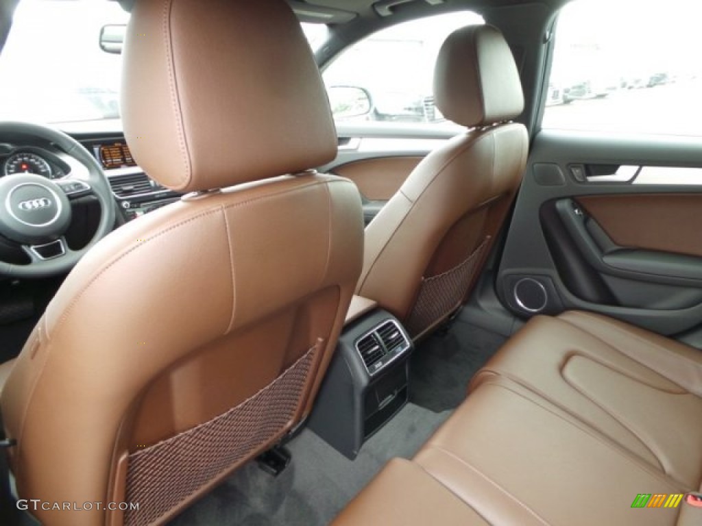 Chestnut Brown/Black Interior 2015 Audi A4 2.0T Premium Plus Photo #99329668