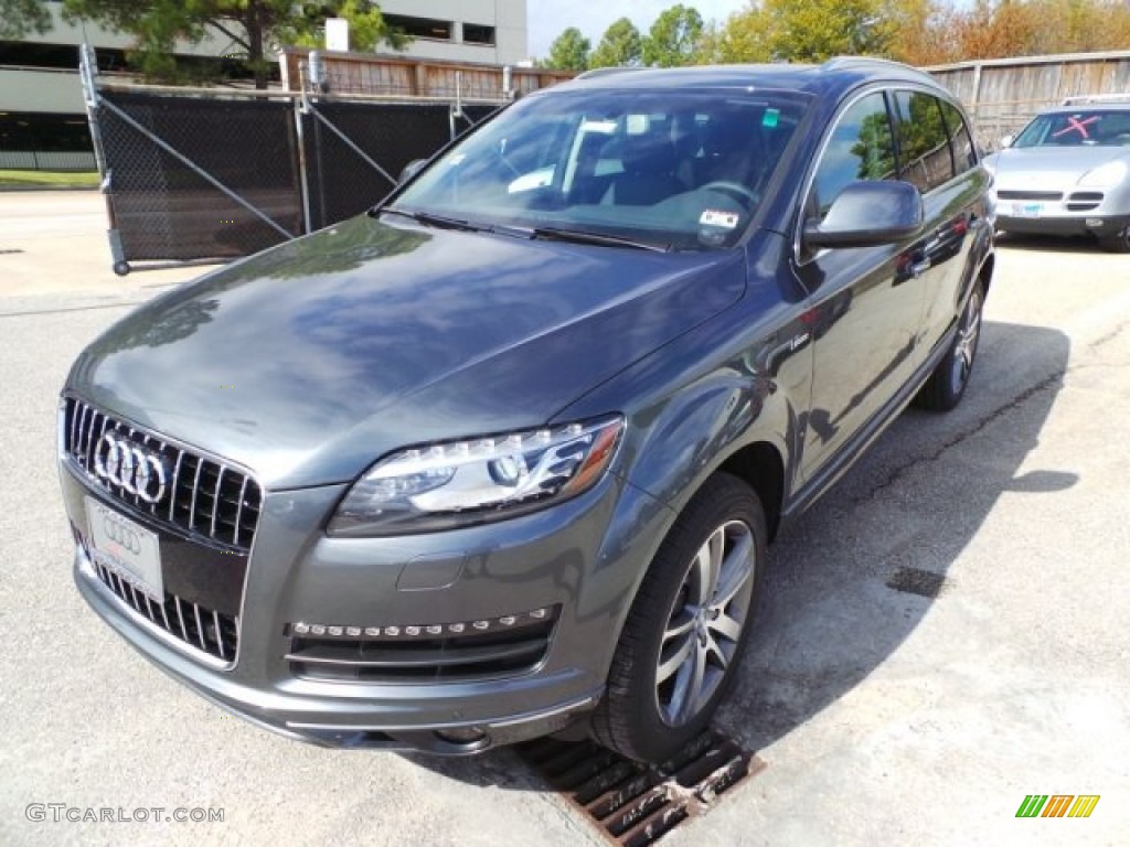 Daytona Gray Metallic 2015 Audi Q7 3.0 Premium Plus quattro Exterior Photo #99329920