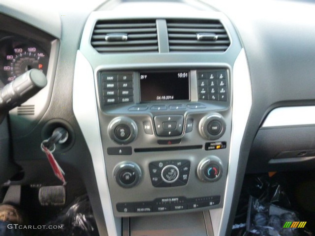 2015 Explorer XLT 4WD - Magnetic / Charcoal Black photo #15