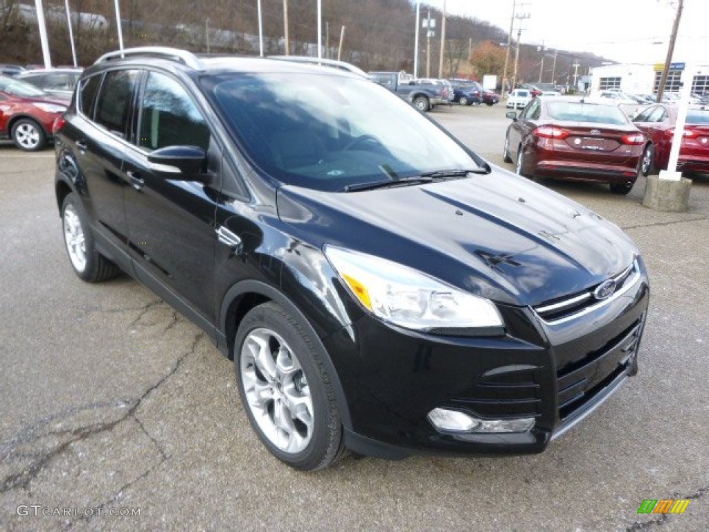 Tuxedo Black Metallic 2015 Ford Escape Titanium 4WD Exterior Photo #99330565