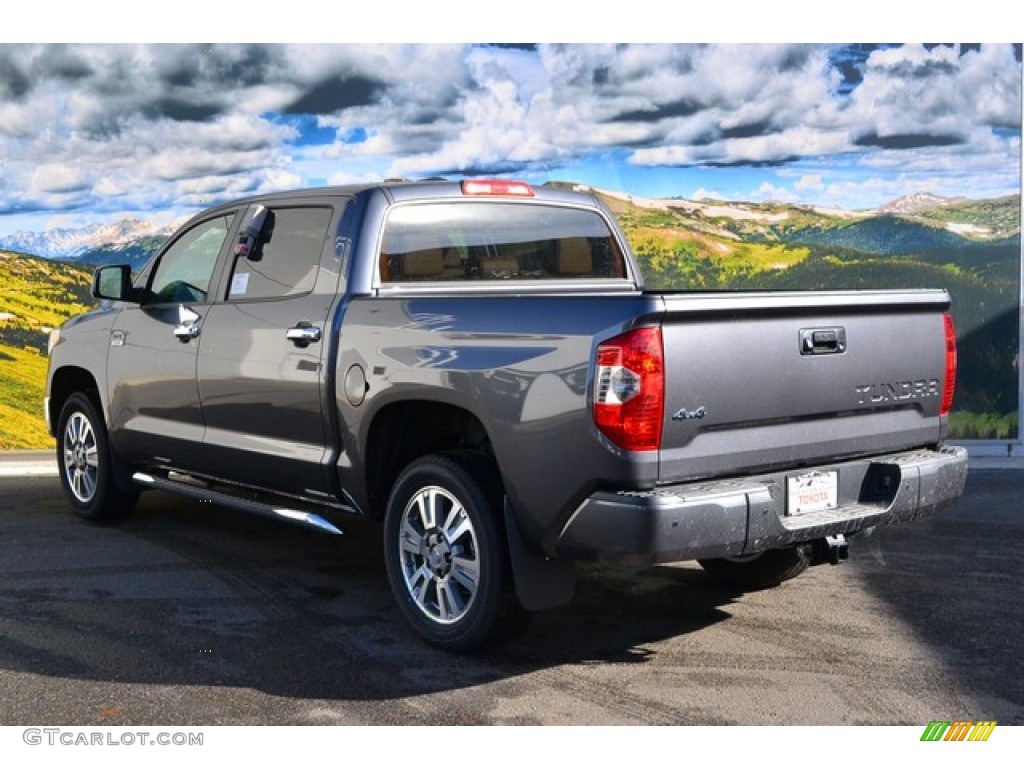 2015 Tundra 1794 Edition CrewMax 4x4 - Magnetic Gray Metallic / 1794 Edition Premium Brown Leather photo #3